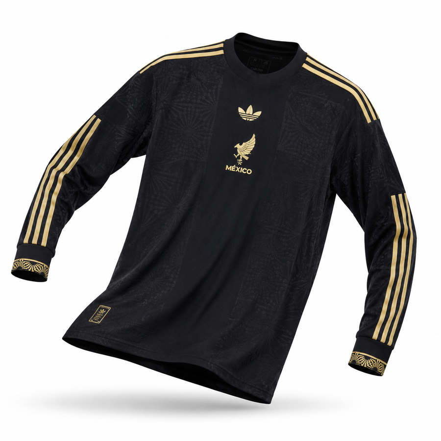 Mexico 2025 Special Edition Long Sleeve Authentic Player Third Jersey