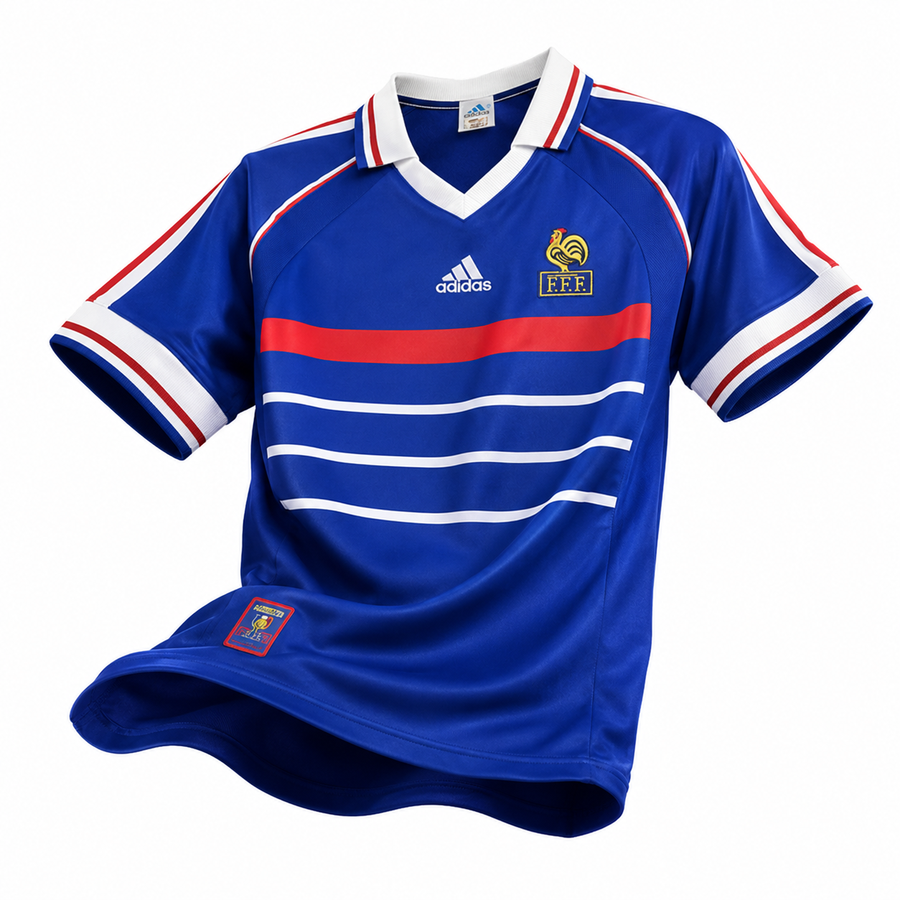 France 1998 Home Shirt Retro