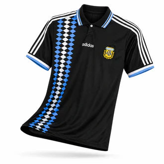 Argentina 1994 Retro Football Shirt – Special Edition Black