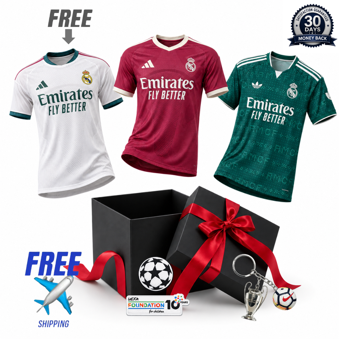 Real Madrid 2026/27 3-Shirt Kit