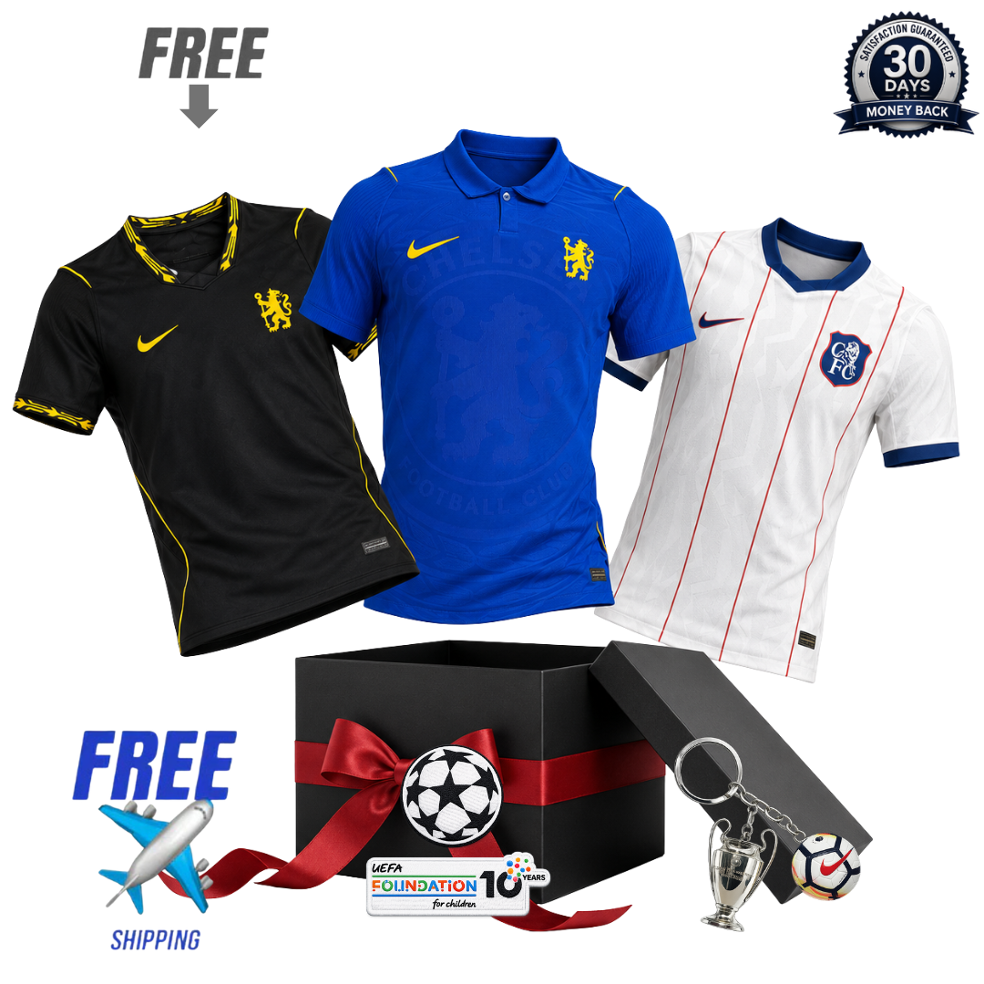 Chelsea 2026/27 3-Shirt Kit (Player Version)