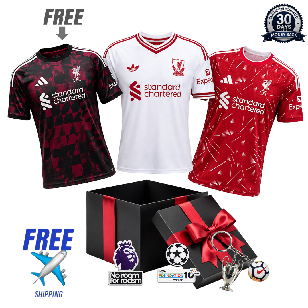 Liverpool 2026/27 3-Shirt Kit (Player Version)