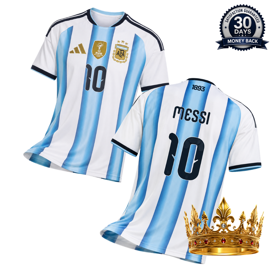Personalized Argentina Jersey – Messi #10 – 2026 World Cup (Player Version)