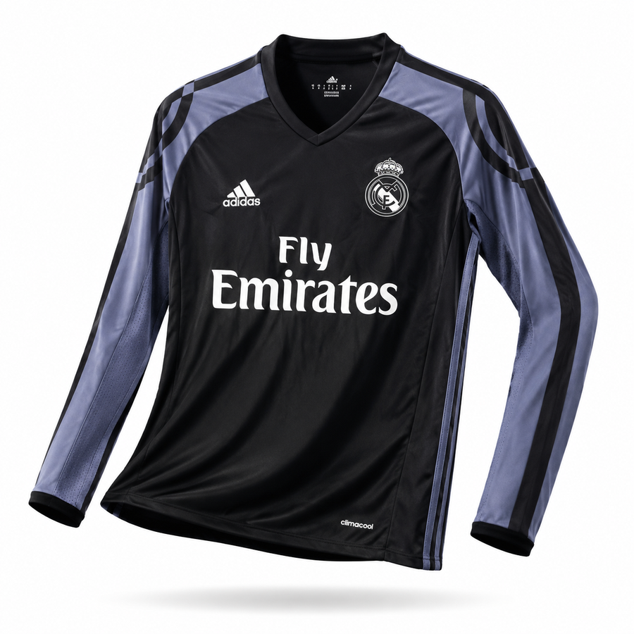 Real Madrid 2016/17 Long-Sleeve Jersey (Retro)