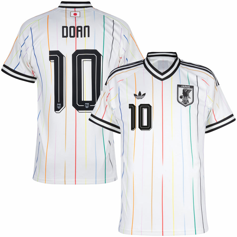 Japan Away Fan Jersey Doan 10 Shirt 2026-2027 (Official Printing) (Fan)