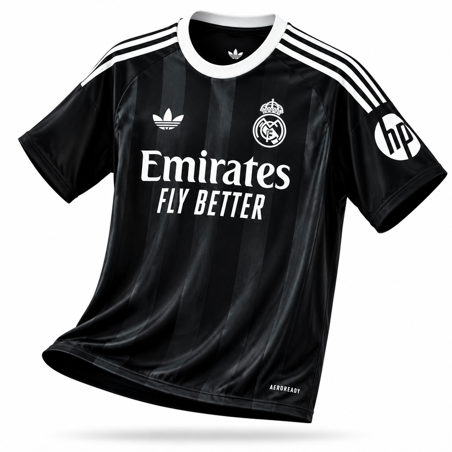 Real Madrid Jersey 2025 (Black)