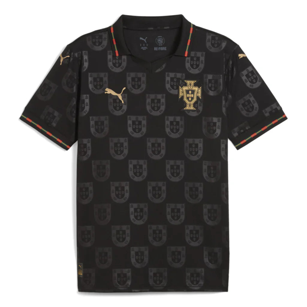 Portugal National Team Youth Puma Eusebio Special Edition Jersey Kit - (Player Version)